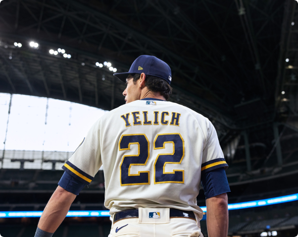 Christian Yelich, number 22