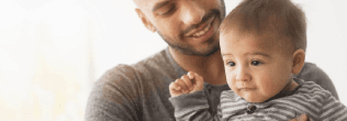 a person and a baby